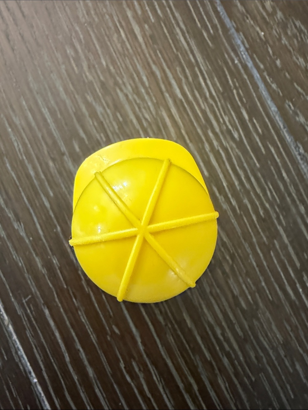 Mega Bloks Kids Vintage Yellow Helmet Construction Figure Red Hair - Picture 3 of 4